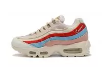 newest nike air max 95 femmes by christian  qs canvas rainbow